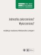 okłakda ebooka - Jednostka zakorzeniona? Wykorzeniona?