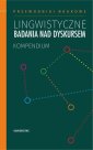 okłakda ebooka - Lingwistyczne badania nad dyskursem.