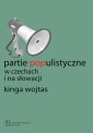 okłakda ebooka - Partie populistyczne w Czechach