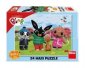 zdjęcie zabawki, gry - Puzzle baby 24 Królik Bing jesienną
