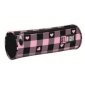 zdjęcie produktu - Piórnik tuba PU1 Pink Checkered