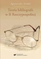 okłakda ebooka - Teoria bibliografii w II Rzeczypospolitej