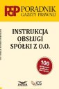 okładka książki - Instrukcja obsługi Spółki z.o.o