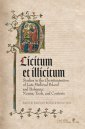 okładka książki - Licitum et Ilicitum. Studies in