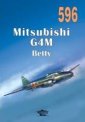 okładka książki - Mitsubishi G4M Betty nr 596