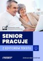 okłakda ebooka - Senior pracuje z edytorem tekstu