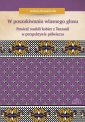 okłakda ebooka - W poszukiwaniu własnego głosu.