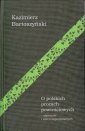 okłakda ebooka - O polskich prozach powieściowych.