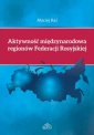 okłakda ebooka - Aktywność międzynarodowa regionów