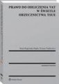 okłakda ebooka - Prawo do odliczenia VAT w świetle