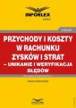 okłakda ebooka - Przychody i koszty w rachunku zysków