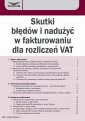okłakda ebooka - Skutki błędów i nadużyć w fakturowaniu