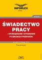 okłakda ebooka - Świadectwo pracy – sporządzanie
