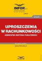 okłakda ebooka - Uproszczenia w rachunkowości jednostek