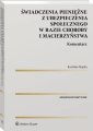 okłakda ebooka - Świadczenia pieniężne z ubezpieczenia
