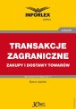 okłakda ebooka - TRANSAKCJE ZAGRANICZNE zakupy i