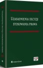 okłakda ebooka - Uzasadnienia decyzji stosowania