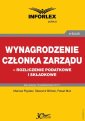 okłakda ebooka - Wynagrodzenie członka zarządu –