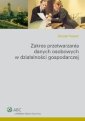 okłakda ebooka - Zakres przetwarzania danych osobowych