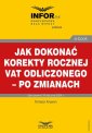 okłakda ebooka - Jak dokonać korekty rocznej odliczonego