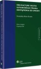 okłakda ebooka - Obligacyjne skutki ustawowego prawa