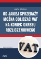 okłakda ebooka - Od jakiej sprzedaży można odliczać