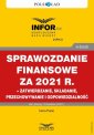 okłakda ebooka - Sprawozdanie finansowe za 2021
