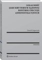 okłakda ebooka - Legalność jako kryterium sądowej