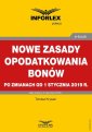 okłakda ebooka - Nowe zasady opodatkowania bonów