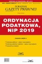 okłakda ebooka - Ordynacja podatkowa , NIP 2019.