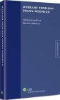 okłakda ebooka - Wybrane problemy prawa wodnego