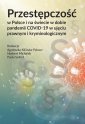 okłakda ebooka - Przestępczość w Polsce i na świecie