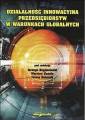 okładka książki - Działalność innowacyjna przedsiębiorstw