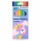 zdjęcie produktu - Kredki ołówkowe 12 kolorów Unicorn