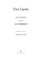 okładka książki - 20 poesie. 20 wierszy