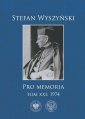 okłakda ebooka - Stefan Wyszyński, Pro memoria.