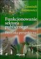 okładka książki - Funkcjonowanie sektora publicznego.