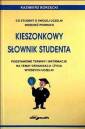 okładka książki - Kieszonkowy słownik studenta