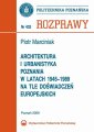 okłakda ebooka - Architektura i urbanistyka Poznania