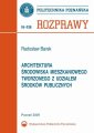 okłakda ebooka - Architektura środowiska mieszkaniowego