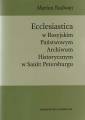 okładka książki - Ecclesiastica w Rosyjskim Państwowym