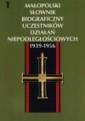 okładka książki - Małopolski Słownik Biograficzny