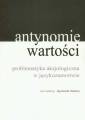 okładka książki - Antynomie wartości problematyka