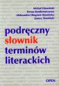 okładka książki - Podręczny słownik terminów literackich